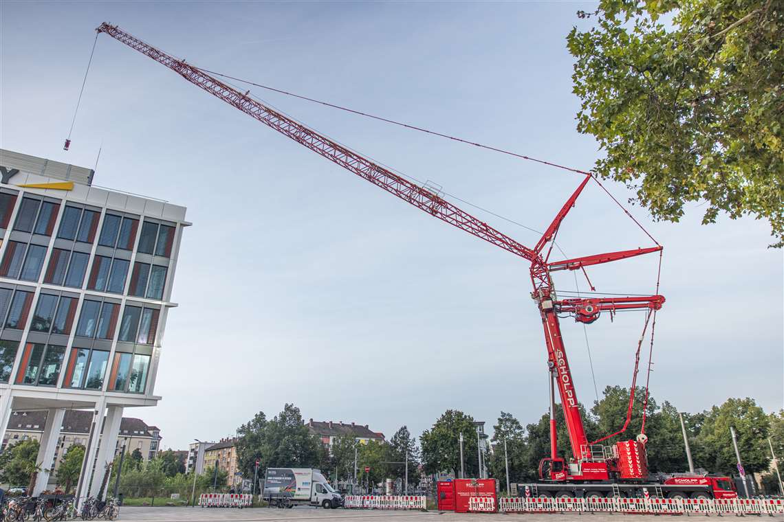 Scholpp's new Tadano AC 7.450-1 all terrain crane