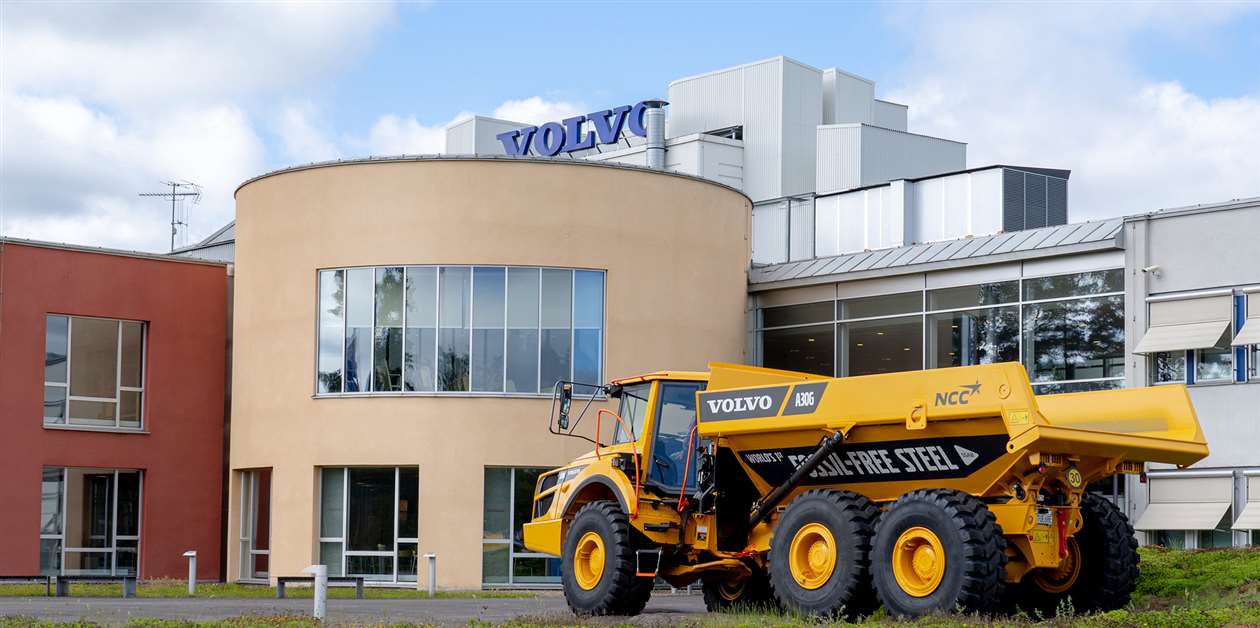 Volvo CE produz seu 75.000° caminhão articulado 