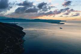 Messina Strait, Italy