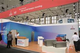 Deutz stand at InnoTrans