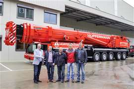 Liebherr LTM 1500-8.1 joins the Hüffermann fleet in 2015