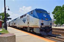 Amtrak train (Image: Adobe Stock)