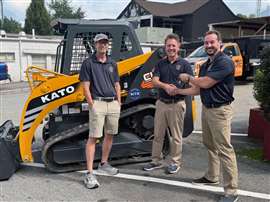 From left to right: Steffen Lignugaris, Jeff Lignugaris and Josh Nickell. (Photo: Northside Tool Rental)