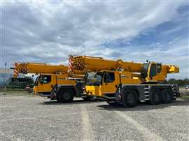 Pair of Liebherr LTM 1060-3.1 all terrain cranes, both sold by Ritchie Bros.