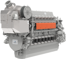 Wärtsilä 25DF dual-fuel engine