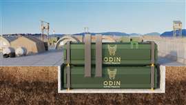 Odin microreactor located on a military base